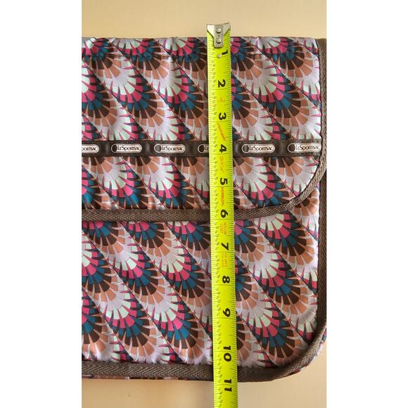 EUC LeSportsac Laptop Sleeve Bag Carrier Multi-Colored   12 X 11 x 1.5 - Picture 4 of 8